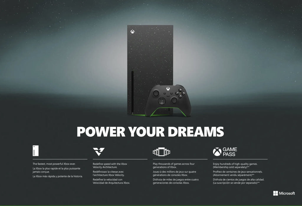 Microsoft Xbox Series X 2TB Video Game Console - Galaxy Black Special Edition