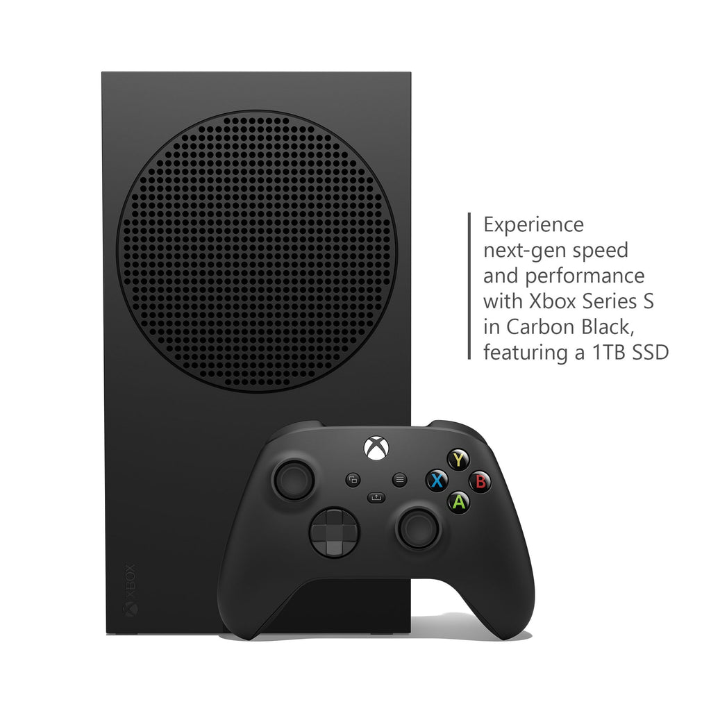 Microsoft, VIPRB-XXU-00001, Xbox Series S, Video Game Console, 1TB All-Digital , Black