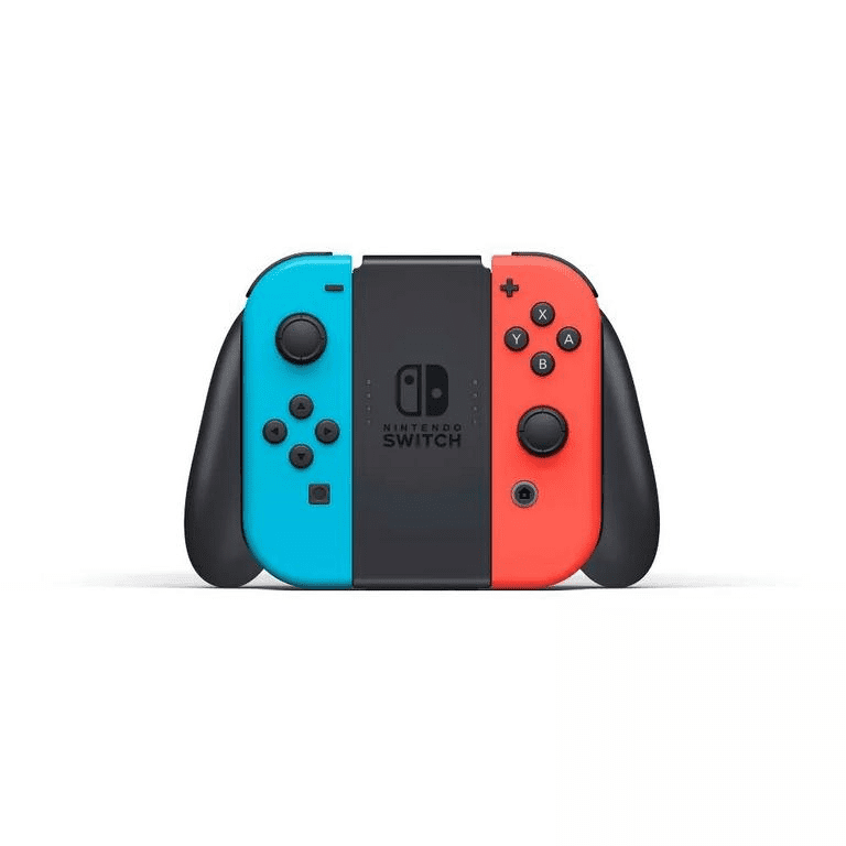 Restored Nintendo Switch Console with Two Joy-Con Bundle - Blue/Red & Gray (Refurbished)