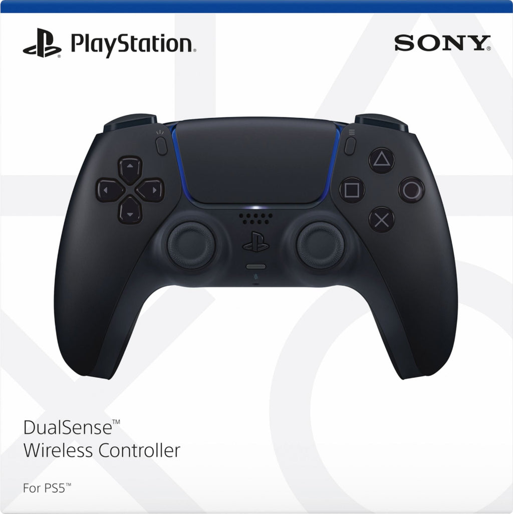 PlayStation 5 Slim Digital 825GB SSD Console with Two Controllers, White and Chroma Teal DualSense and Dual Controller Charger - PS5 Slim Digital Console