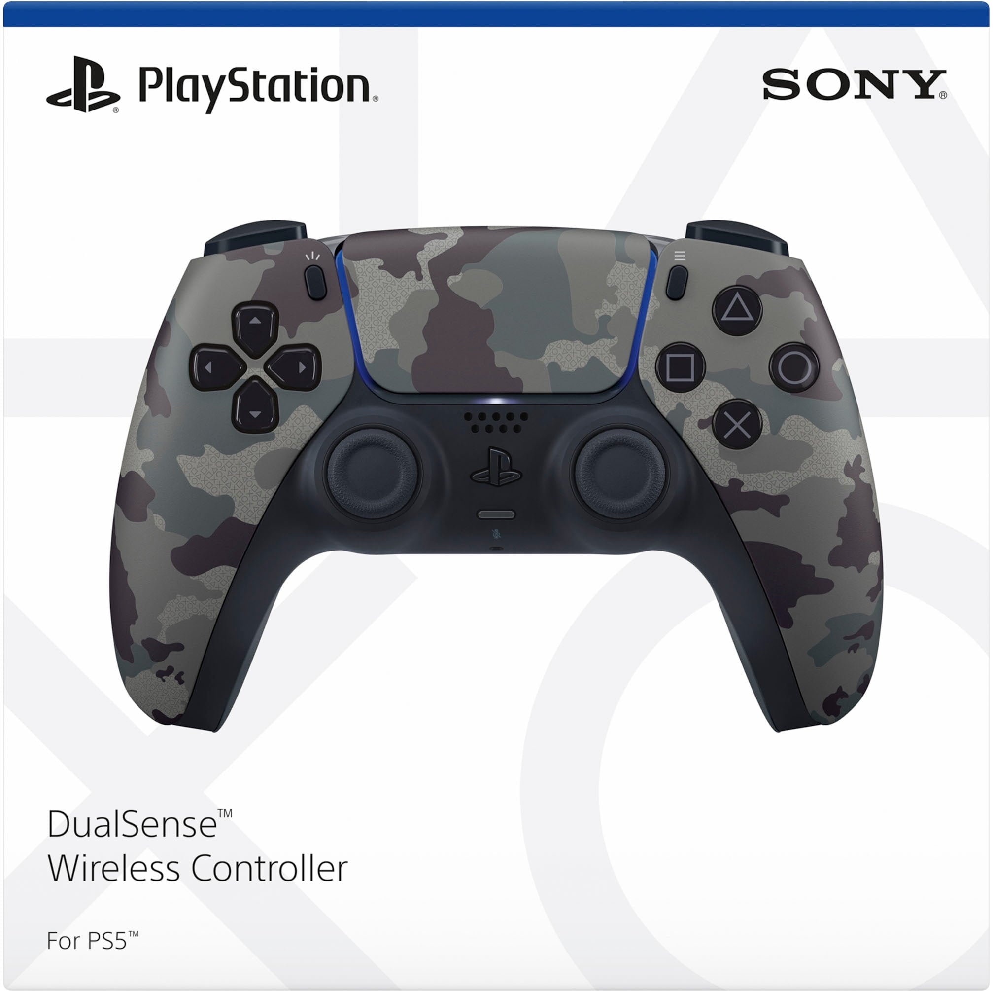 PlayStation 5 Slim Digital 825GB SSD Console with Two Controllers, White and Chroma Teal DualSense and Dual Controller Charger - PS5 Slim Digital Console