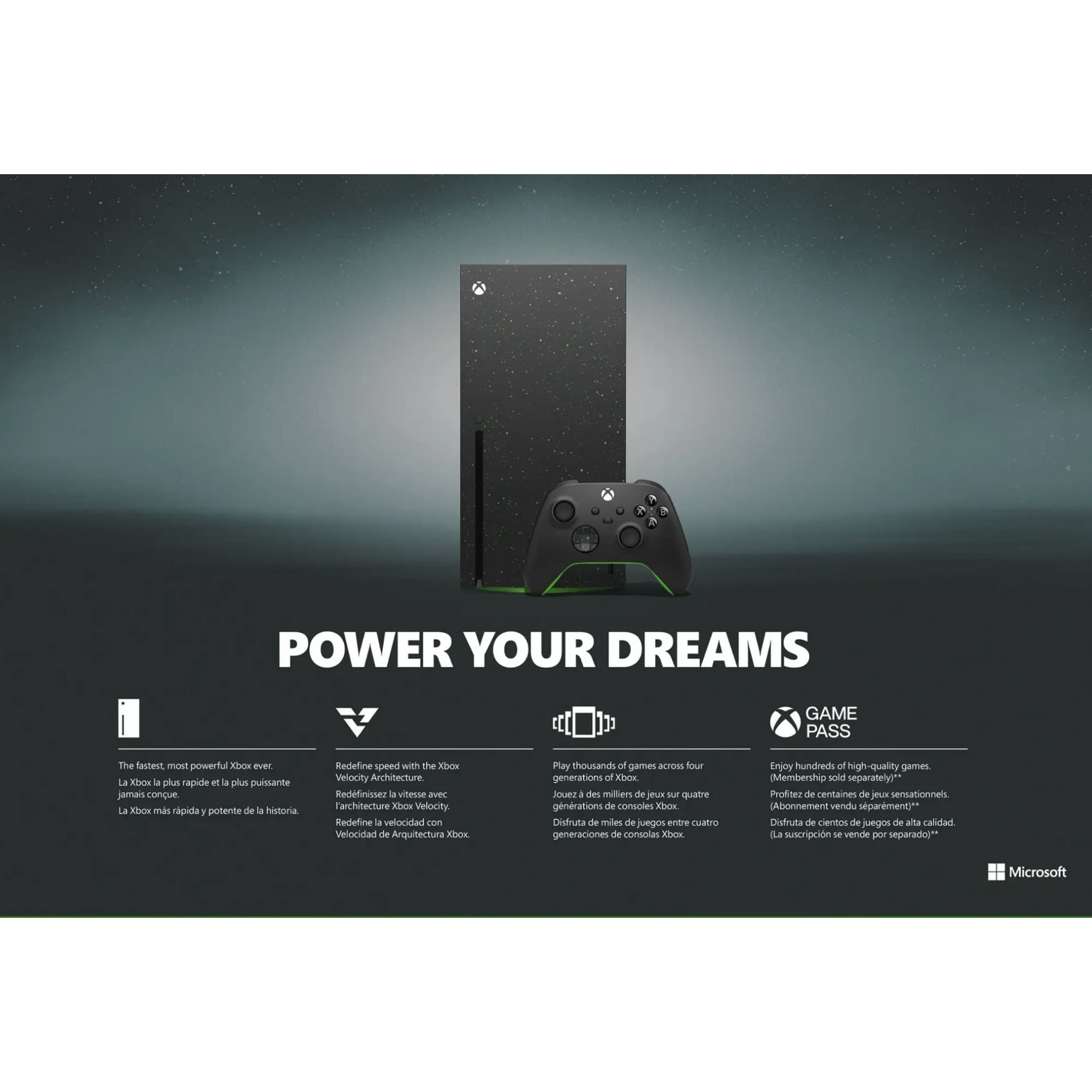 Xbox Series X – 2TB Galaxy Black Special Edition