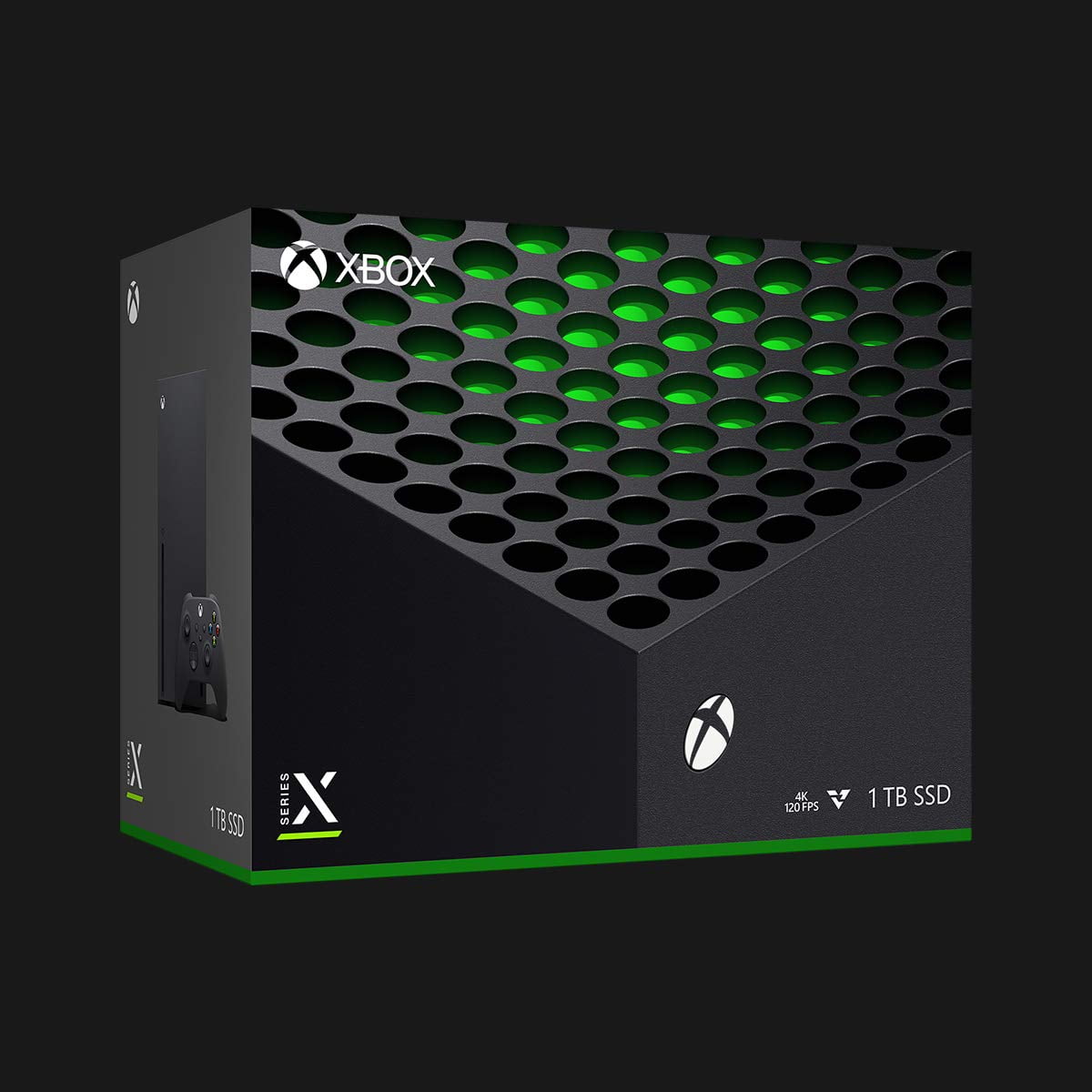 2020 New - Xbox - X - Gaming Console - 1TB SSD Black X Version with Disc Drive