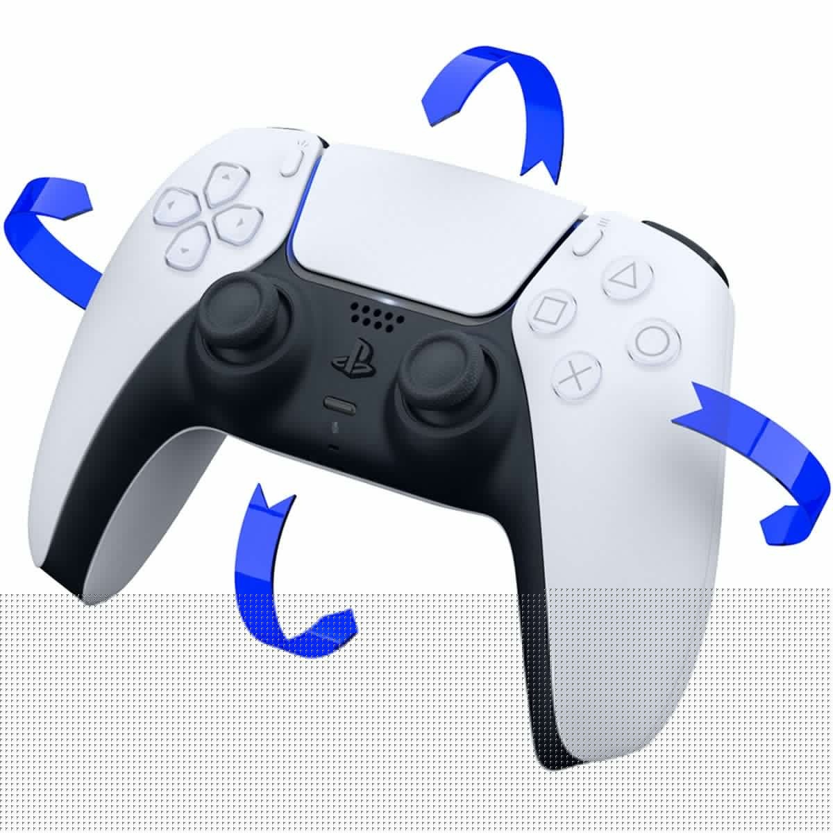 PlayStation 5 Pro 2TB SSD Digital Console with Two Controllers, White and Midnight Black DualSense and Mytrix Dual Controller Charger - Flagship PS5 Pro Console