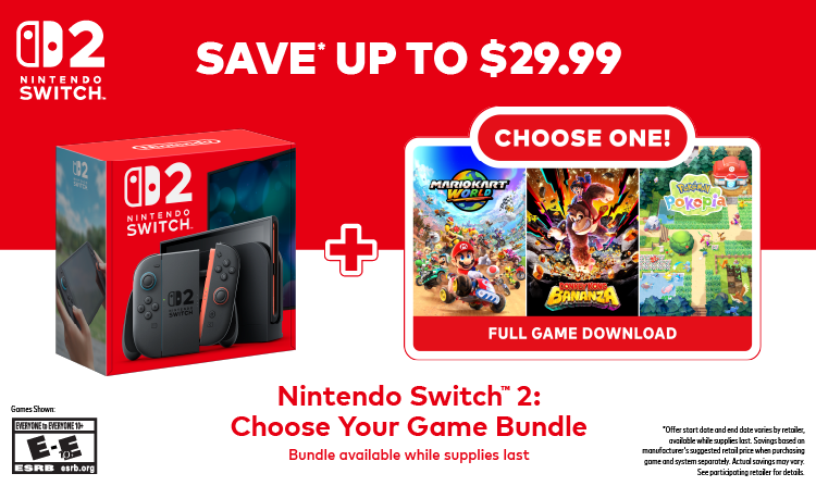 Nintendo Switch™ 2: Choose Your Game Bundle