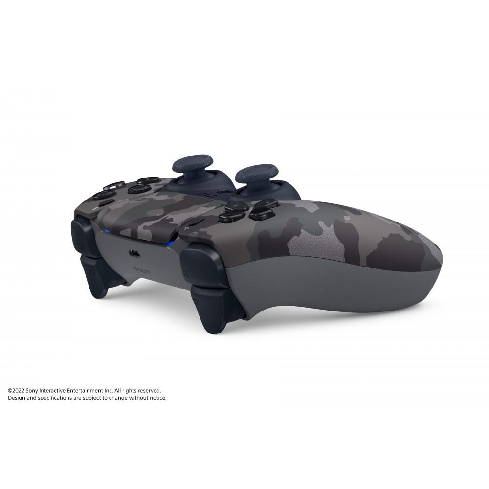 PlayStation 5 Digital Slim Console + PlayStation 5 DualSense Wireless Controller Gray Camouflage - Includes PS5 Console & DualSense Controller
